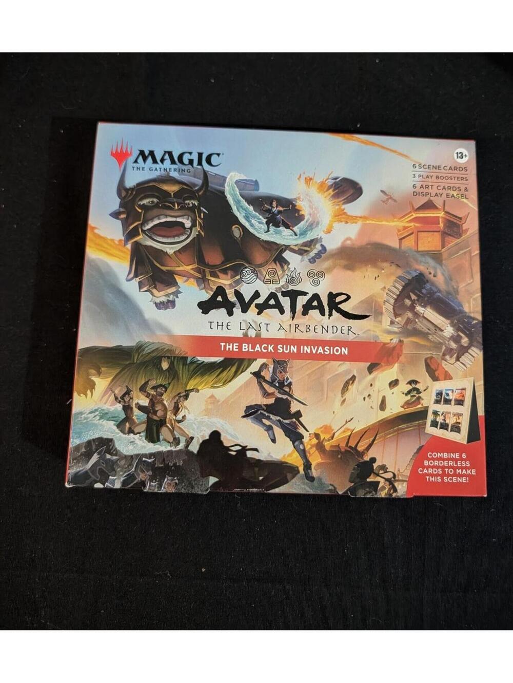 Magic: The Gathering Avatar: The Last Airbender The Black Sun Invasion Scene Box